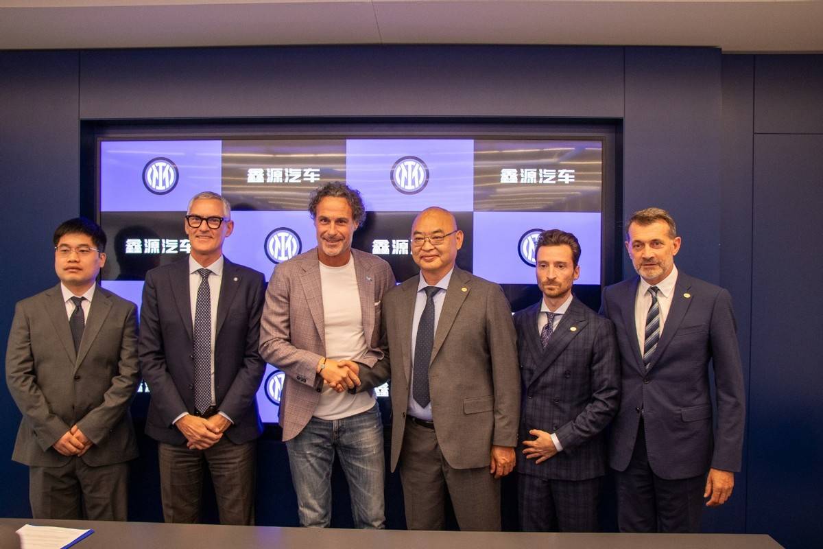 鑫源汽车成为国际米兰足球俱乐部官方合作伙伴