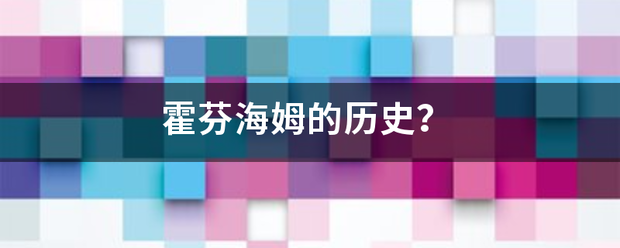 霍芬海姆的历史？