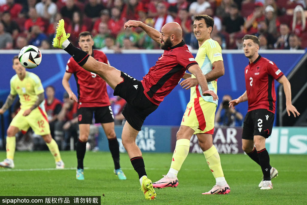 欧洲杯-费兰破门 西班牙1-0阿尔巴尼亚小组赛全胜0失球晋级